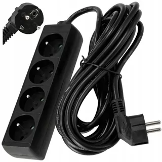 Predlžovací kábel 4 zásuvky 5m 16 A 3680 W 3 × 1,5 mm2 Bezpečný